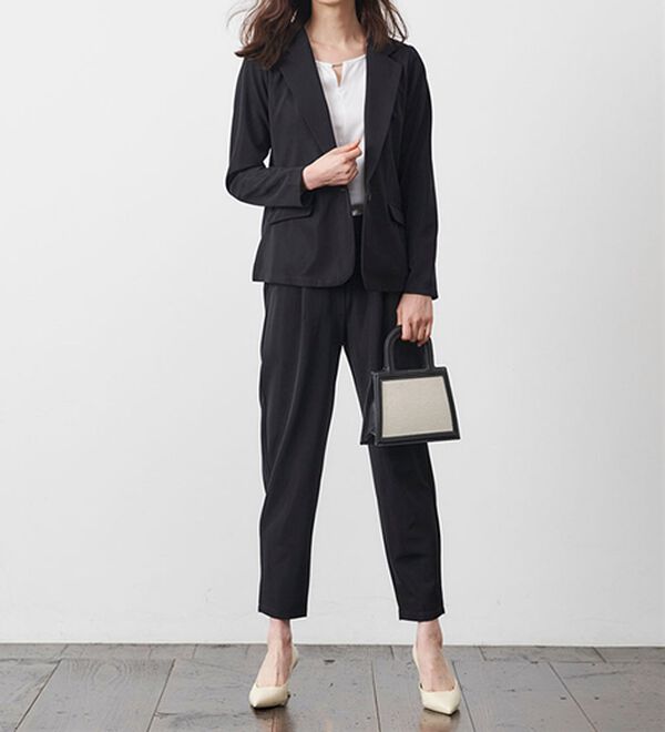 RANAN（ラナン）の「【２点セット】まるで普段着！洗える！防シワカットソースーツ（その他スーツ）」｜詳細画像