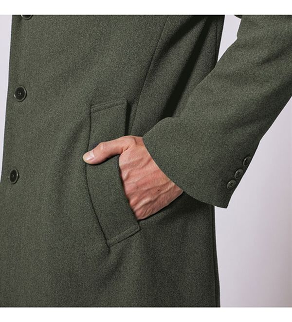 REMEN'S（リメンズ）の「メルトンチェスターコート（メンズコート）」｜詳細画像