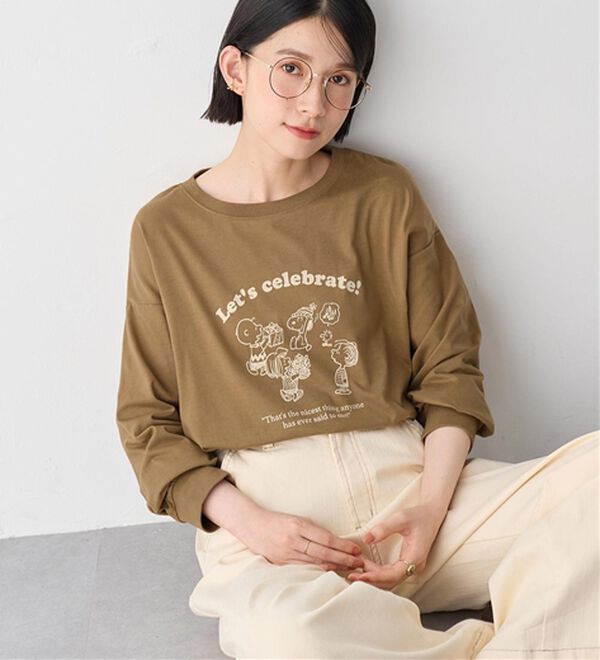 Viola e Viola（ヴィオラ エ ヴィオラ）の「【スペシャルコラボ】スヌーピーCelebrateTシャツ（Tシャツ）」｜詳細画像