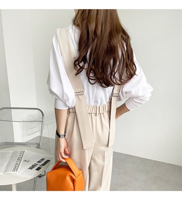 【ボナ】MARIA 24SS ベルトラインサロペット　新品未使用 バックデザインサロペット - ベルーナ【公式】