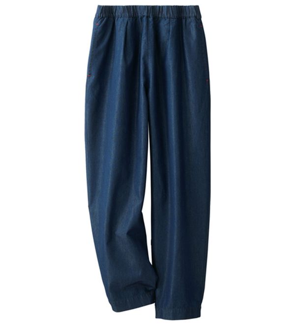 LAVIENNE（ラヴィエンヌ）の「【３本組】腰回りゆったりデニムモンペ（その他パンツ）」｜詳細画像