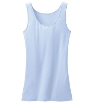 LAVIENNE（ラヴィエンヌ）の「【Ｓｉｌｋｙ　Ｆｉｔ】タンクトップ（肌着・インナーウェア）」｜アイスブルー