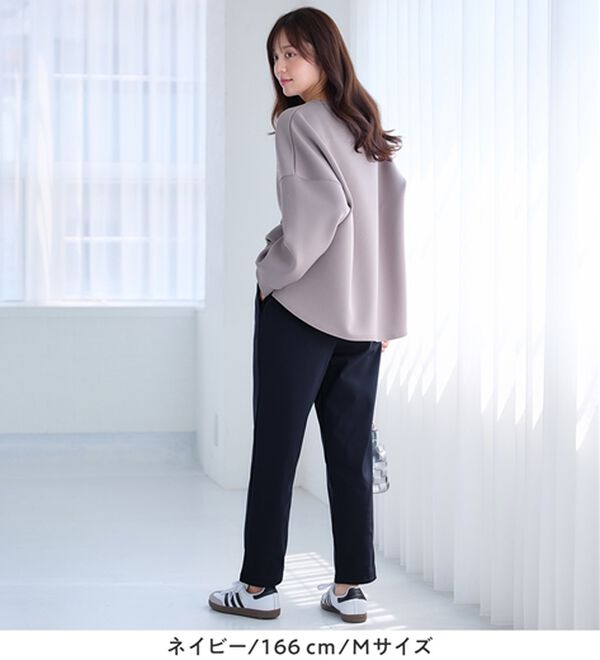 alotta（アロッタ）の「あったか裏起毛テーパードパンツ（テーパードパンツ）」｜詳細画像