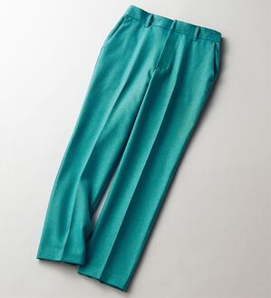 VINNO（ヴィノ）の「ウールライク美脚テーパードパンツ（フルレングスパンツ）」｜詳細画像