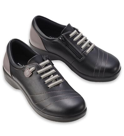 ルフラン（ルフラン）の「＜ラシーナリュクス＞４Ｅ牛革甲ゴムシューズ（スニーカー）」