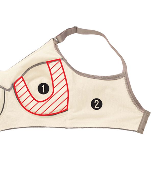 LAVIENNE（ラヴィエンヌ）の「【３色組】グラマーさんの軽やかクールフィットブラ（ブラジャー）」｜詳細画像