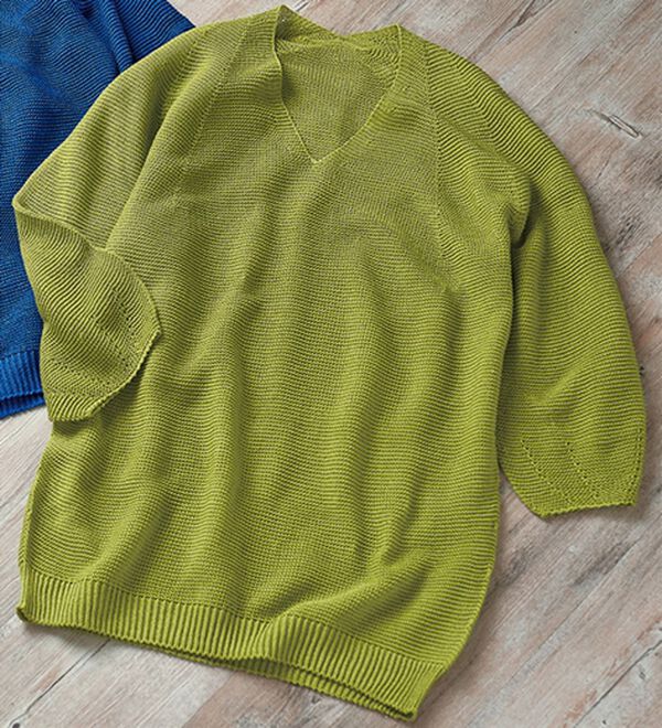 BELLUNA（ベルーナ）の「抄繊糸使いホールガーメントプルオーバー（ニット・セーター）」｜ライムグリーン