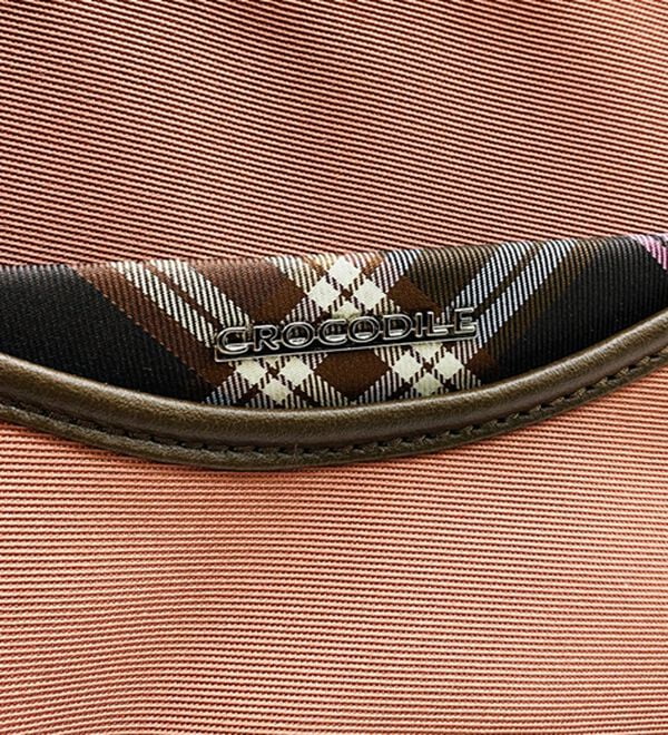BELLUNA（ベルーナ）の「＜クロコダイル＞チェック柄切替ショルダー（ショルダーバッグ）」｜詳細画像