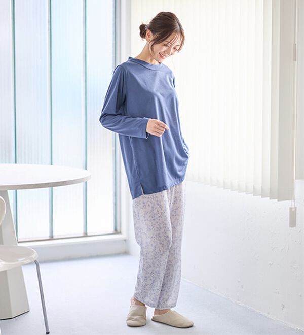 LAVIENNE（ラヴィエンヌ）の「【３点セット】【ヒビヤカダン　スタイル】トラベルパジャマ（パジャマ・ルームウェア）」｜詳細画像