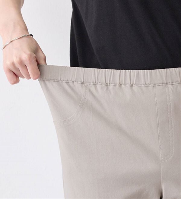 Viola e Viola（ヴィオラ エ ヴィオラ）の「すっきり楽ちんチュニックパンツ（フルレングスパンツ）」｜詳細画像