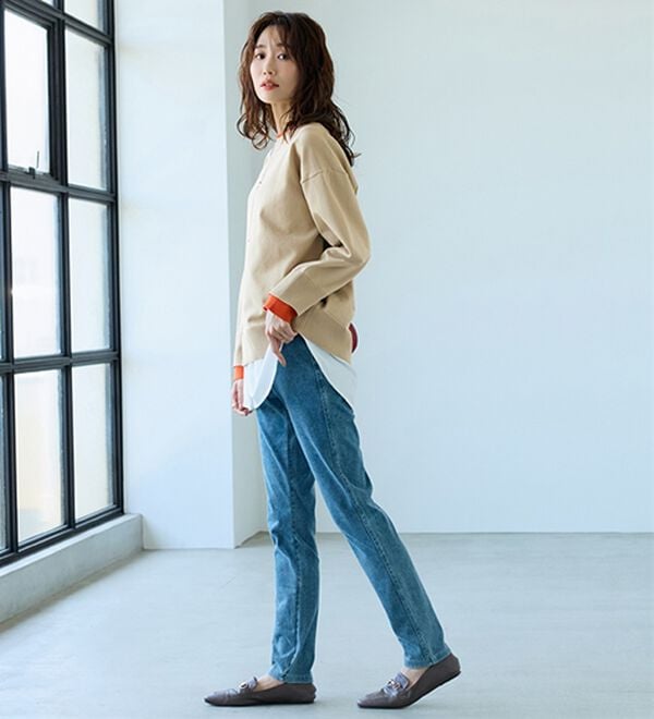 BELLUNA（ベルーナ）の「美ストレッチ素材レギンスパンツ【Ｐｒｉｍａ　Ｆｉｔ　Ｐａｎｔｓ】（スパッツ・レギンス）」｜詳細画像