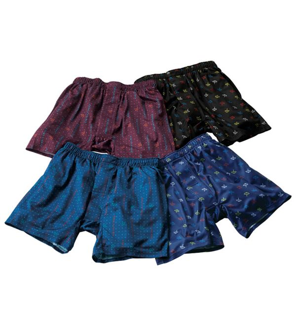 「【４色組】＜アーノルド　パーマー＞吸湿発熱裏起毛ハンモックトランクス（メンズトランクス）」｜詳細画像