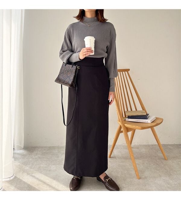 GeeRA（ジーラ）の「ボリュームスリーブハイネックニット（ニット・セーター）」｜詳細画像