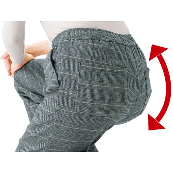 ルフラン（ルフラン）の「【２本組】裾切替ワイドパンツ＜ビオラン＞（ワイドパンツ・ガウチョ）」｜詳細画像