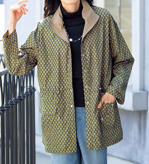 ルフラン（ルフラン）の「着映えるプリントブルゾン（ブルゾン）」｜詳細画像