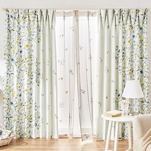 「簡単！素敵にコーディネートカーテンセット『ボタニカル』（ドレープカーテン）」｜ボタニカル