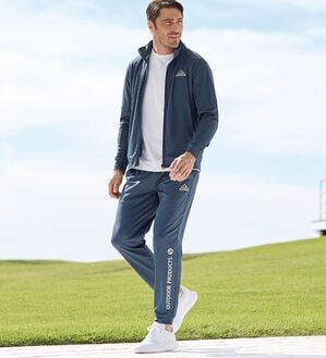 「＜アウトドアプロダクツ＞カチオン杢アクティブジャージ上下セット（メンズルームウェア）」｜詳細画像