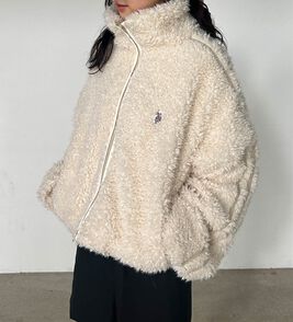 RANAN（ラナン）の「＜U.S.POLO ASSN.＞刺繍ボアブルゾン（ブルゾン）」