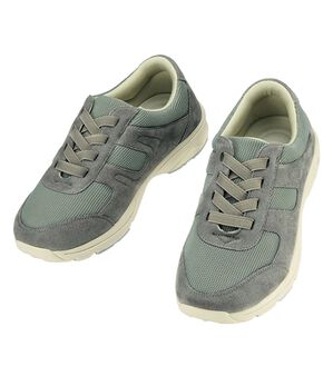 ルフラン（ルフラン）の「＜ラシーナコンフォート＞スッと履けるメッシュスニーカー（スニーカー）」｜グレー