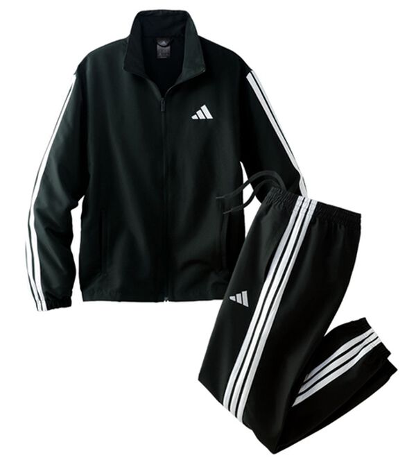 「＜アディダス＞ウーブントラックスーツ（メンズスポーツウェア（トップス））」｜ブラック