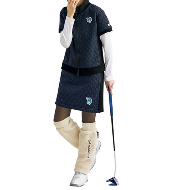 BELLUNA（ベルーナ）の「あったかボアレッグウォーマー（スポーツウェア）」｜詳細画像