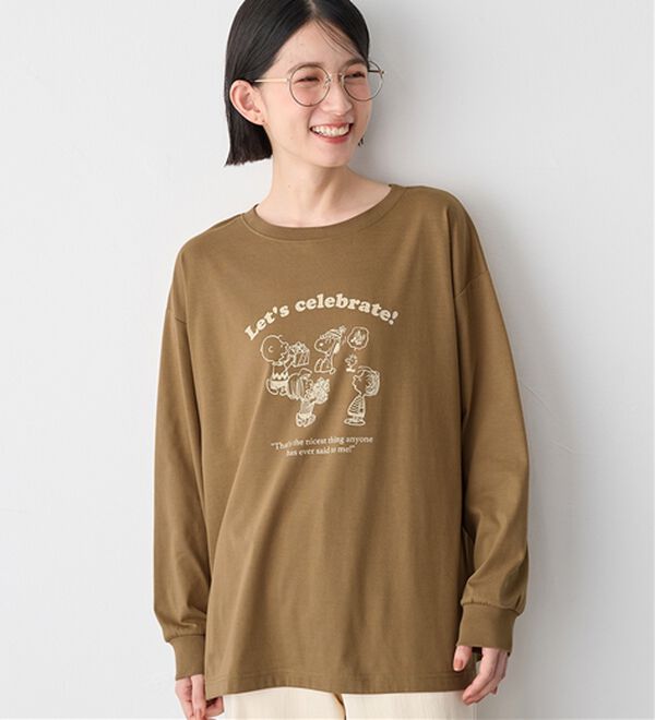 Viola e Viola（ヴィオラ エ ヴィオラ）の「【スペシャルコラボ】スヌーピーCelebrateTシャツ（Tシャツ）」｜詳細画像