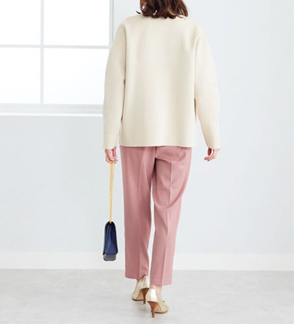 BELLUNA（ベルーナ）の「ジップ使いニットブルゾン（ブルゾン）」｜詳細画像