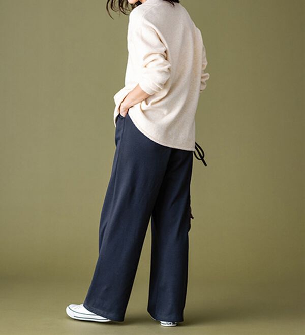 BELLUNA（ベルーナ）の「【メルティポンチ】イージーパンツ（フルレングスパンツ）」｜詳細画像