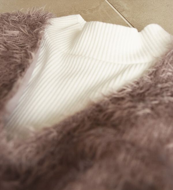 BELLUNA（ベルーナ）の「上品シャギー素材ベストアンサンブル（アンサンブル）」｜詳細画像