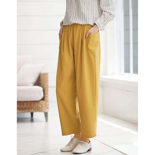 ウールタッチパンツ アイボリー ¥14,980