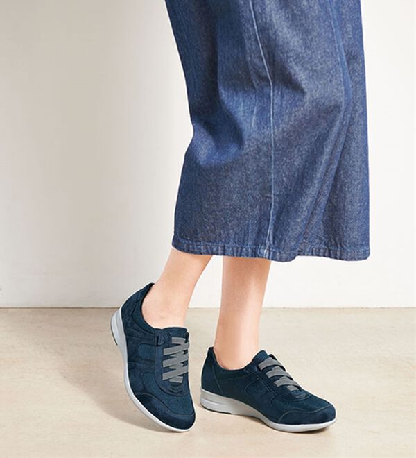 ルフラン（ルフラン）の「あとりえＯＫＡＤＡ　５Ｅ軽量甲ゴムスニーカー（スニーカー）」｜詳細画像