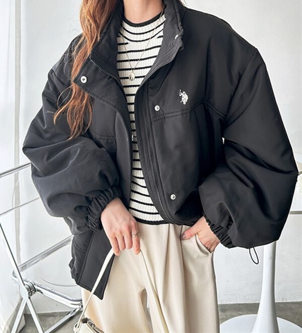 GeeRA（ジーラ）の「【U.S. POLO ASSN.】モンスター中わたブルゾン（ブルゾン）」｜詳細画像