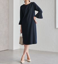 RANAN（ラナン）の「洗える！フレアースリーブワンピース（その他ワンピース）」