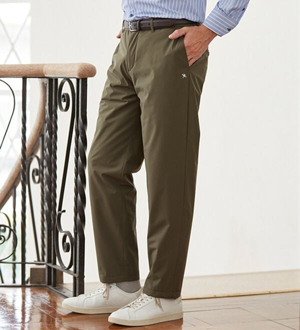 「＜アーノルド　パーマー＞進化系！すっきりハイブリッドダウンパンツ（メンズフルレングスパンツ）」｜詳細画像