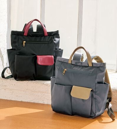 BELLUNA（ベルーナ）の「多収納が嬉しい！軽量２ＷＡＹリュック（リュック）」