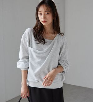 RANAN（ラナン）の「レイヤードデザインスウェット（トレーナー・スウェット）」｜詳細画像