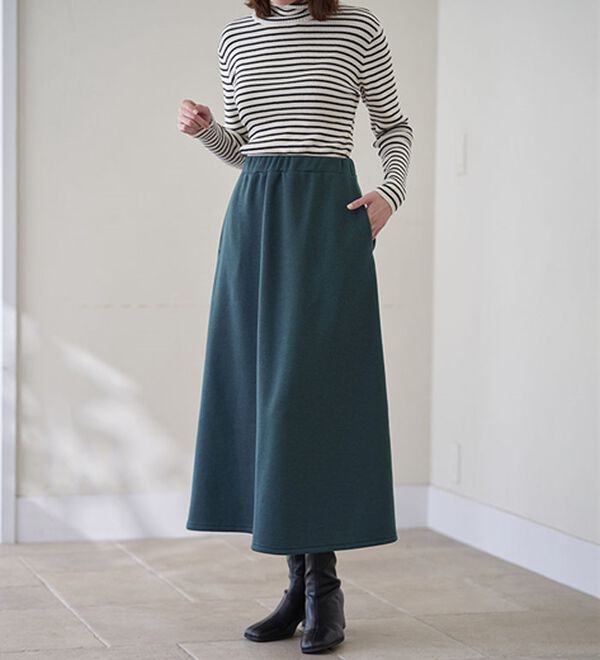 BELLUNA（ベルーナ）の「【毛玉になりにくい】あったかキレイ！大人のこだわりスカート（ロングスカート）」｜詳細画像