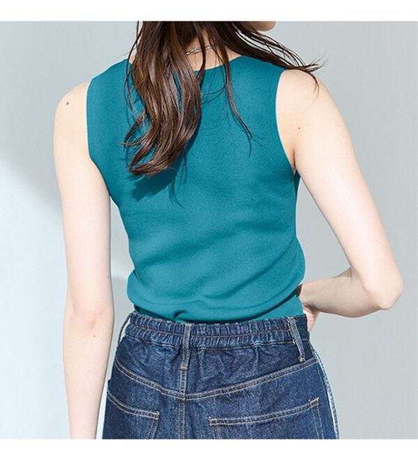 RANAN（ラナン）の「ひんやり！ニットタンクトップ（ニット・セーター）」｜詳細画像