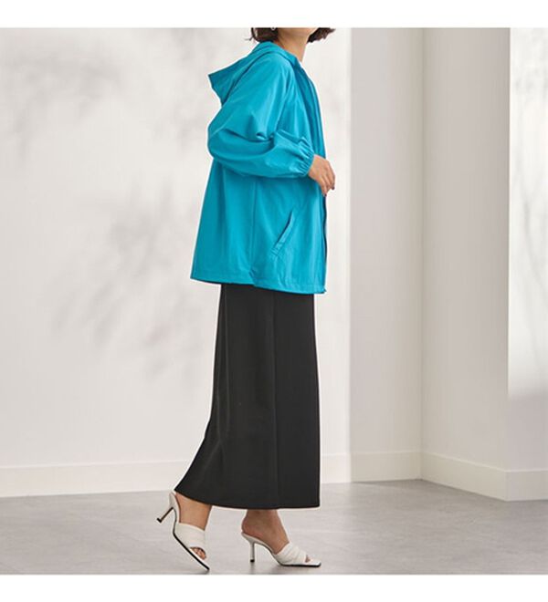 BELLUNA（ベルーナ）の「はっ水加工！軽量パーカー（ブルゾン）」｜詳細画像