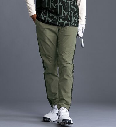 「＜ザ　ショップ　ティーケー＞シアサッカーデザインジョガーパンツ（メンズフルレングスパンツ）」