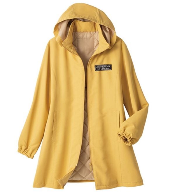 ルフラン（ルフラン）の「まるでこたつ「暖」ヒーター付ブルゾン（ブルゾン）」｜イエロー