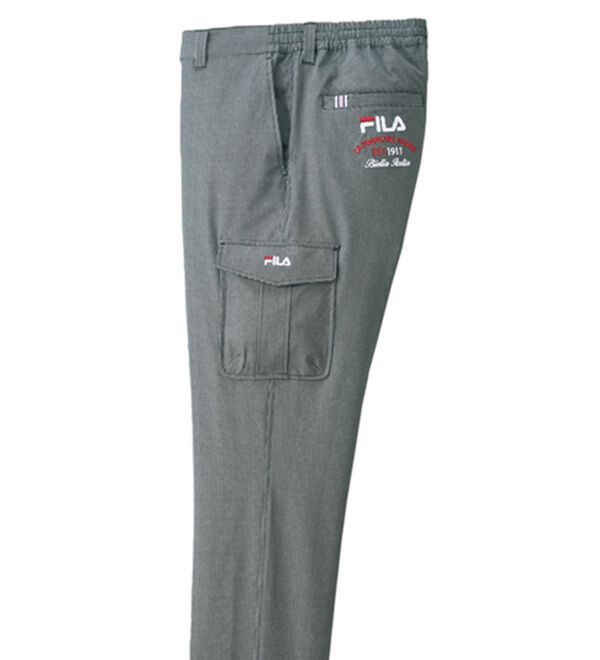「＜フィラ＞キシリトール加工すっきりカーゴパンツ（メンズフルレングスパンツ）」｜チドリ