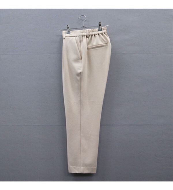 BELLUNA（ベルーナ）の「サマ見え(スーパーウォーム)ウール調素材美脚テーパードパンツ（テーパードパンツ）」｜詳細画像