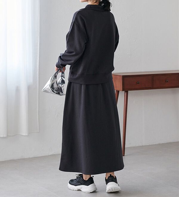 RANAN（ラナン）の「＜ＨＩＧＨ　ＳＰＥＣ＞毛玉になりにくい！ジップデザインセットアップ（セットアップ）」｜詳細画像