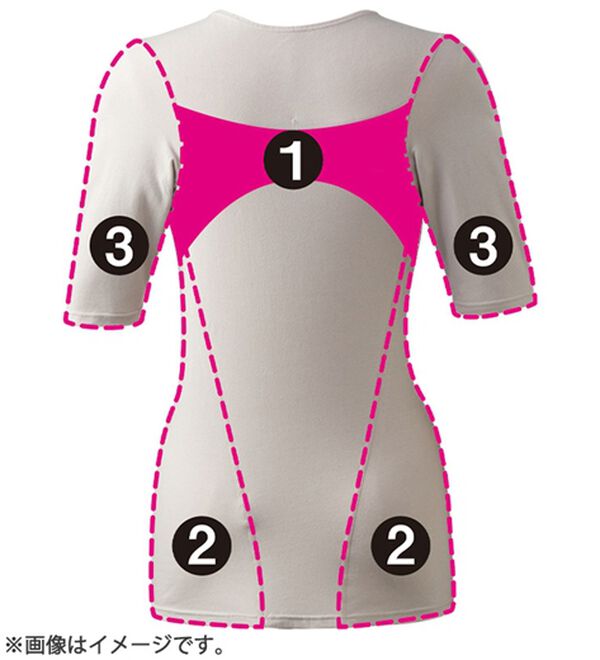 LAVIENNE（ラヴィエンヌ）の「スーッと猫背をケアするインナー（肌着・インナーウェア）」｜詳細画像