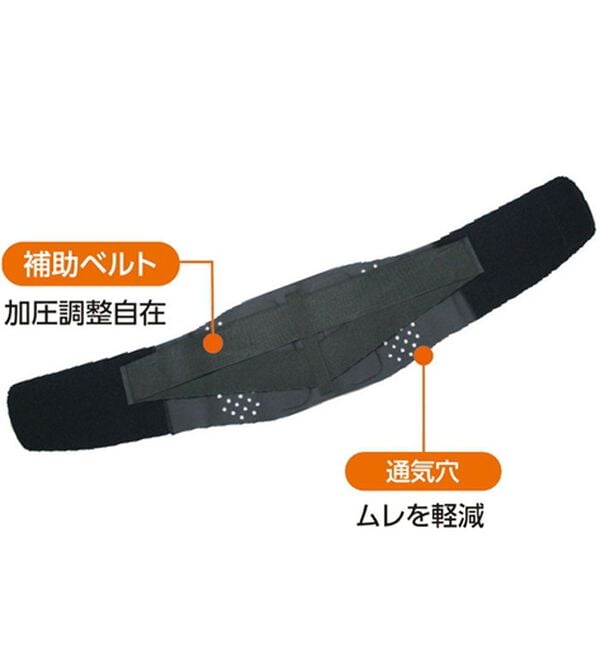 BELLUNA（ベルーナ）の「＜スタイリーズ／ユナイター＞男女兼用腰椎加圧式薄型腰サポーター（その他美容・健康機器）」｜詳細画像