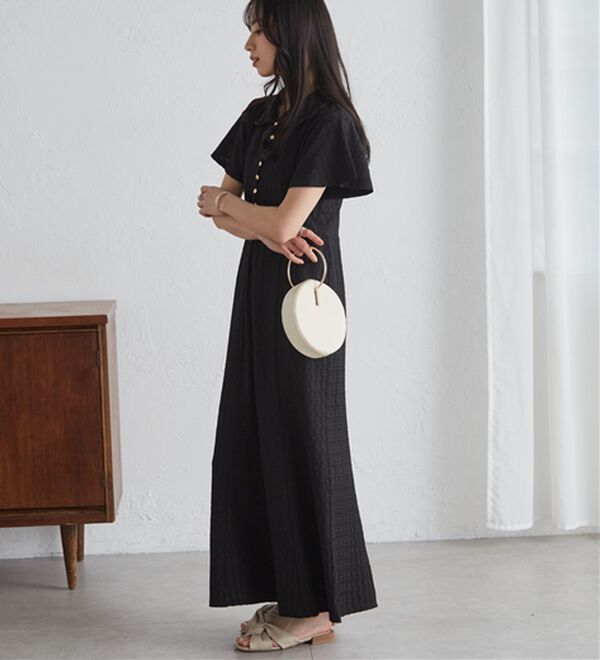 RANAN（ラナン）の「フレアスリーブマーメードポロワンピ（その他ワンピース）」｜詳細画像