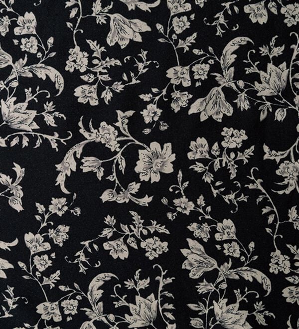 BELLUNA（ベルーナ）の「レーヨンプリントギャザー使いワンピース（その他ワンピース）」｜詳細画像