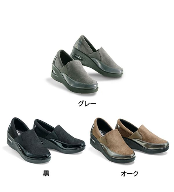 BELLUNA（ベルーナ）の「サイドゴアエアソールシューズ（スリッポン）」｜詳細画像