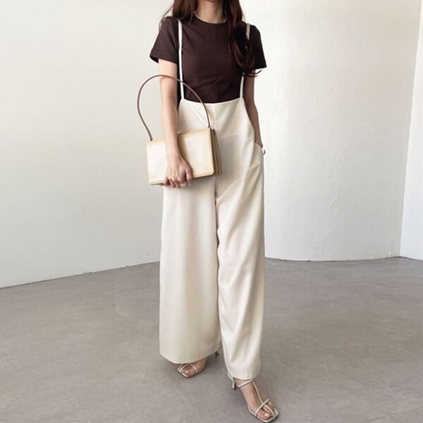 GeeRA（ジーラ）の「サロペットワイドパンツ（オールインワン）」｜詳細画像